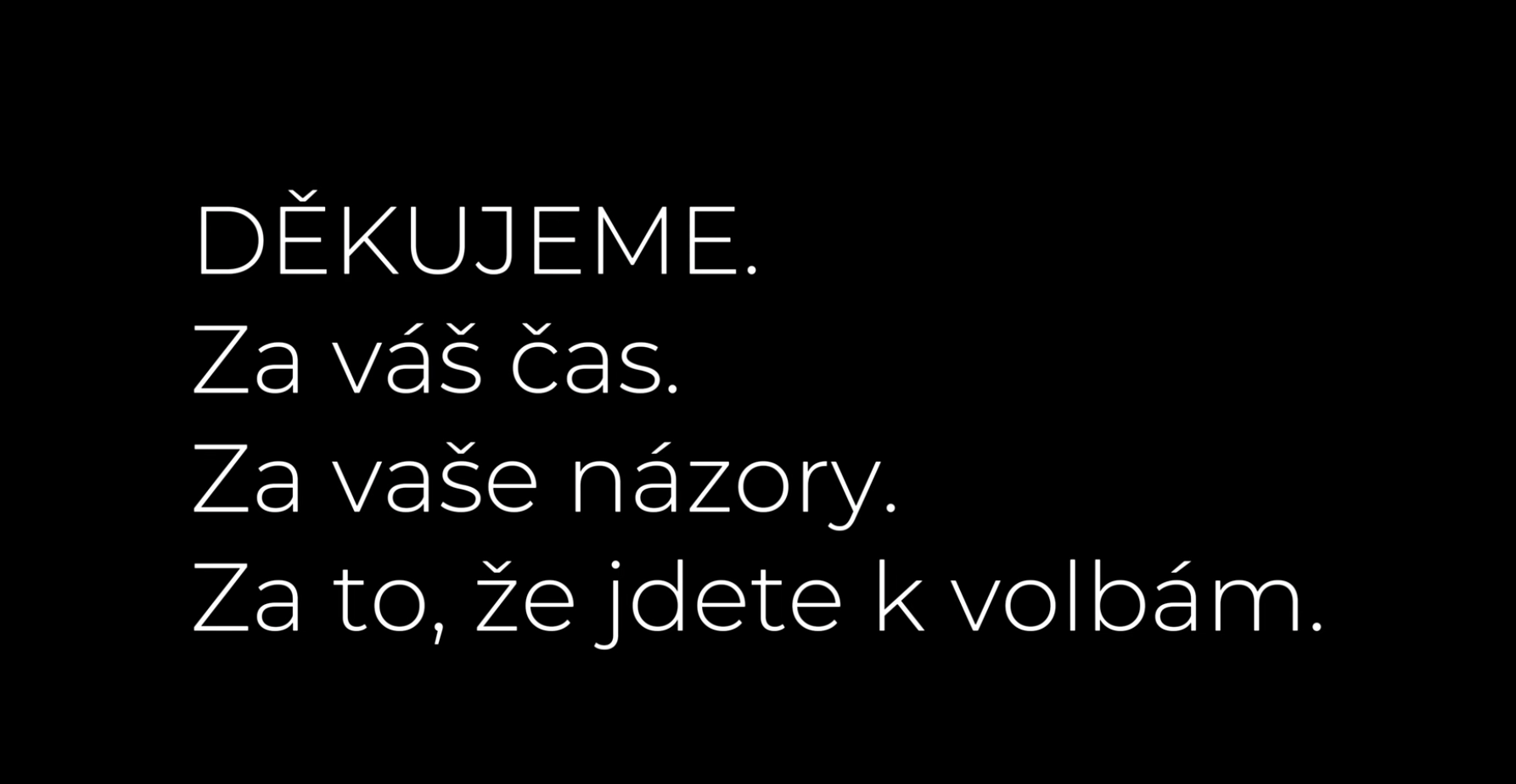 Děkujeme